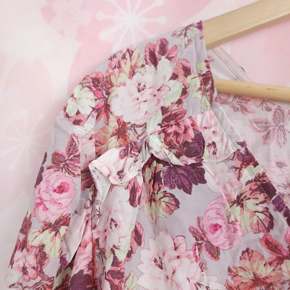 For Love & Lemons Eclipse Blouse in Country Floral NEW Cottagecore Size Large - Picture 10 of 13